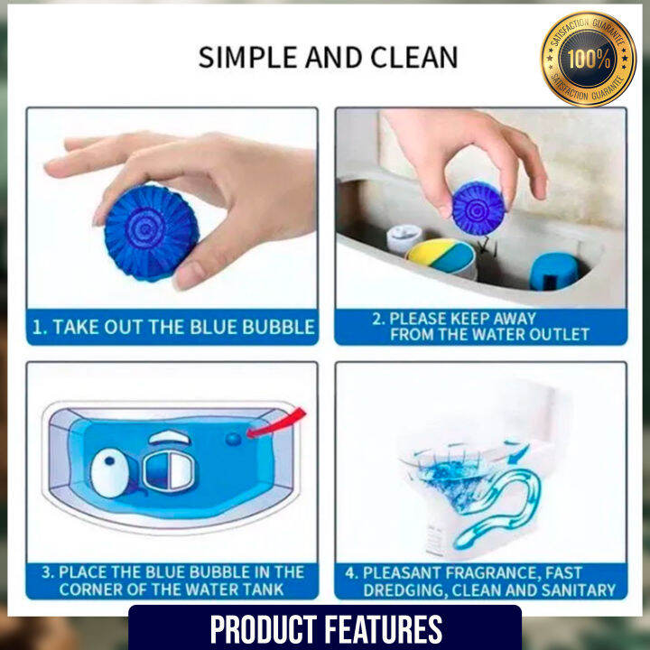 ✨Toilet Cleaning Tablet-Toilet Deodorizer Bathroom Cleaner Tablet 😍