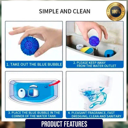 ✨Toilet Cleaning Tablet-Toilet Deodorizer Bathroom Cleaner Tablet 😍