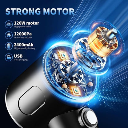 5 in 1 Portable Air Duster Wireless Vacuum Cleaner