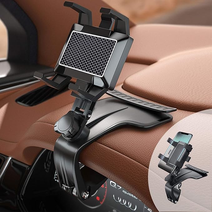 Universal Car Phone Holder Upgraded 360° Rotatable for Dashboard