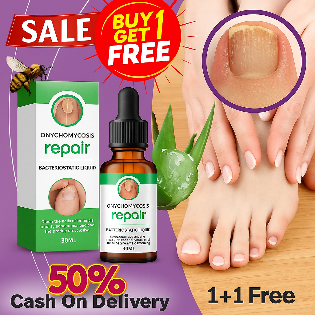 Anti-Fungal Nail Serum for Nail Growth & Repair [Buy 1 Get 1 Free]