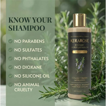 Rosemary Growth Support Shampoo (Pack Of 2)