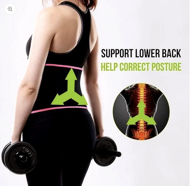 🔥 Premium Sweat Belt for Waist - Enhance Fat Burn & Shape Your Core